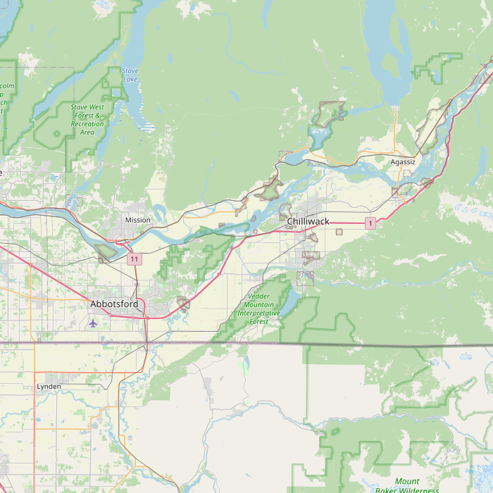 Mapa de las fuentes de los datos