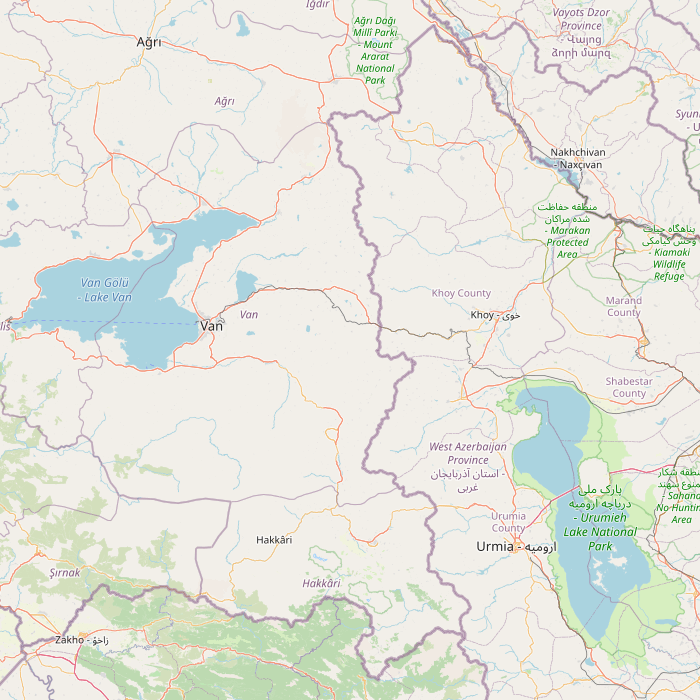Mapa de las fuentes de los datos
