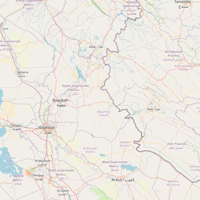 Mapa de las fuentes de los datos
