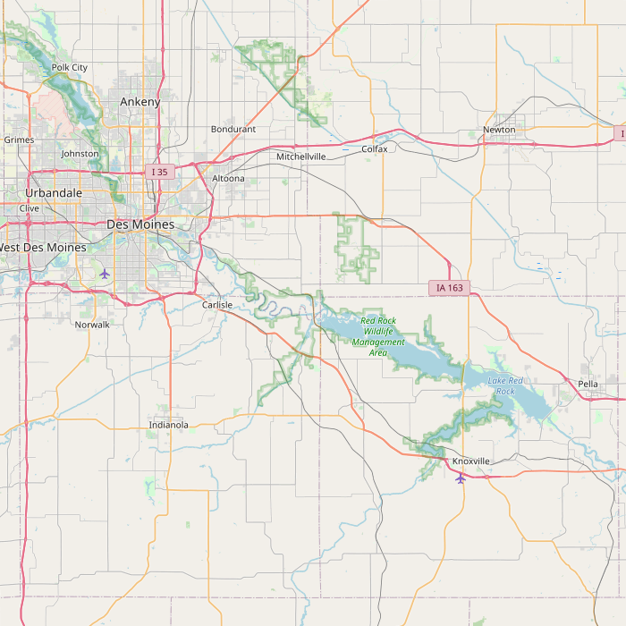 Mapa de las fuentes de los datos