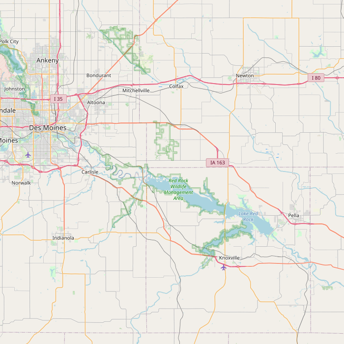 Mapa de las fuentes de los datos