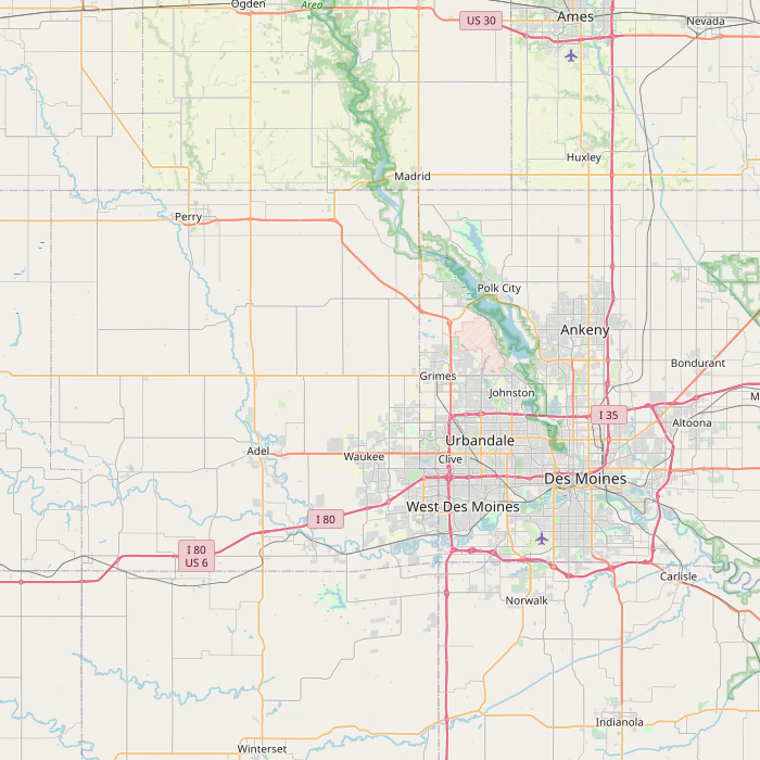 Mapa de las fuentes de los datos