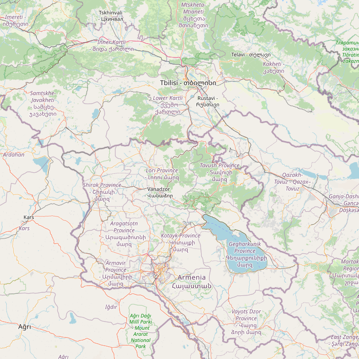 Mapa de las fuentes de los datos