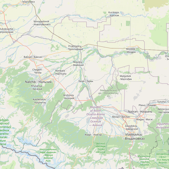 Mapa de las fuentes de los datos