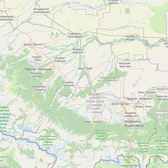 Mapa de las fuentes de los datos