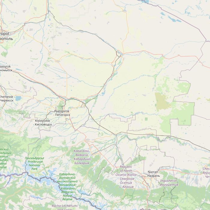 Mapa de las fuentes de los datos