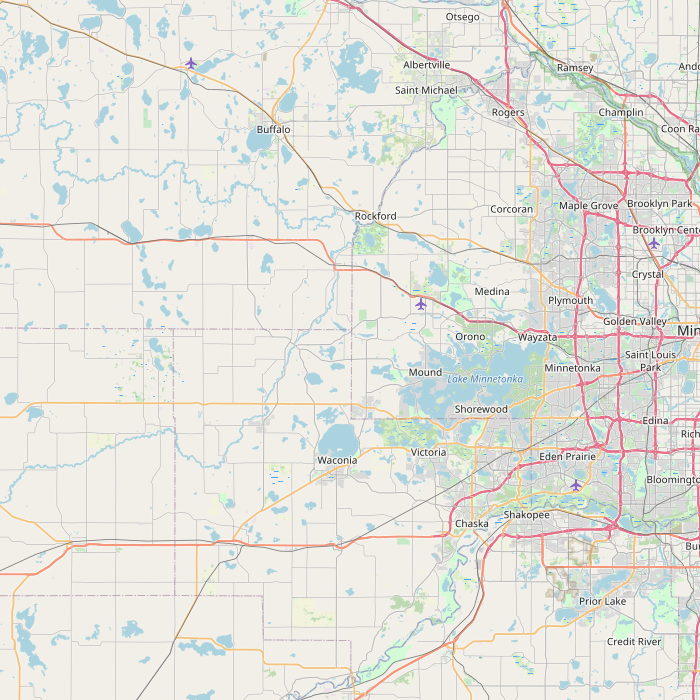 Mapa de las fuentes de los datos