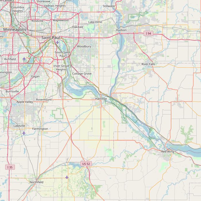 Mapa de las fuentes de los datos