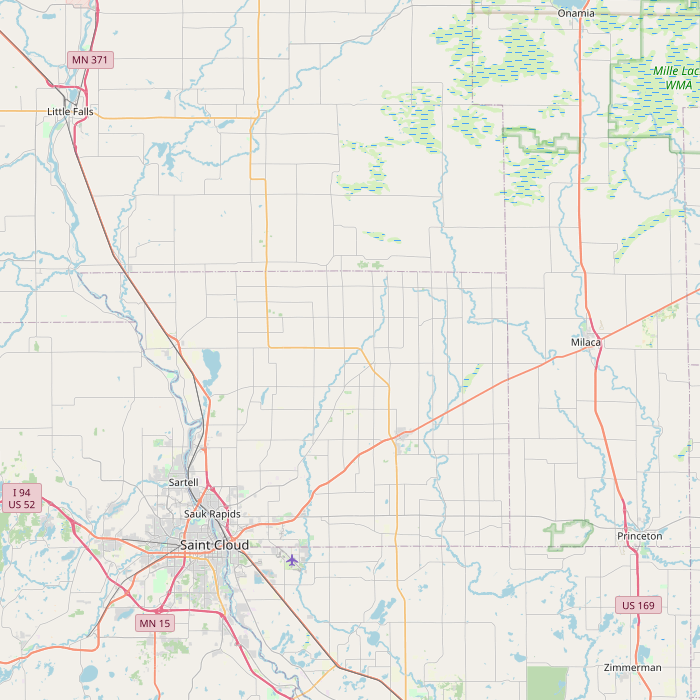 Mapa de las fuentes de los datos