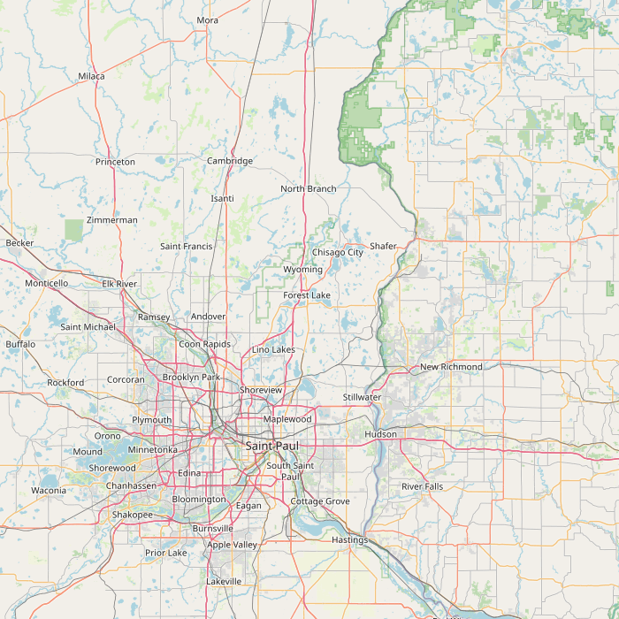 Mapa de las fuentes de los datos