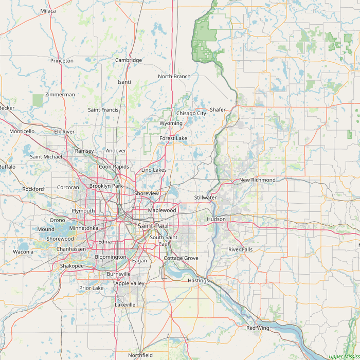 Mapa de las fuentes de los datos