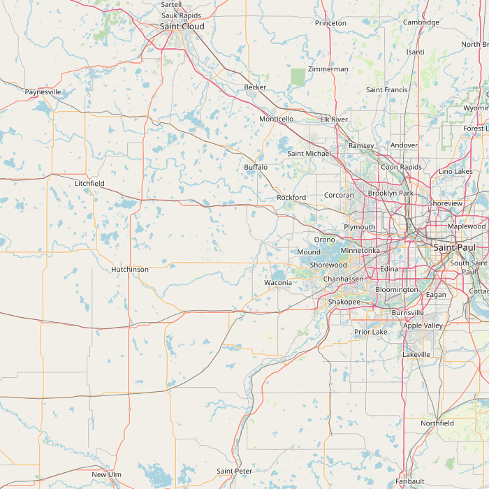 Mapa de las fuentes de los datos