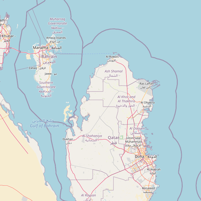 Mapa de las fuentes de los datos