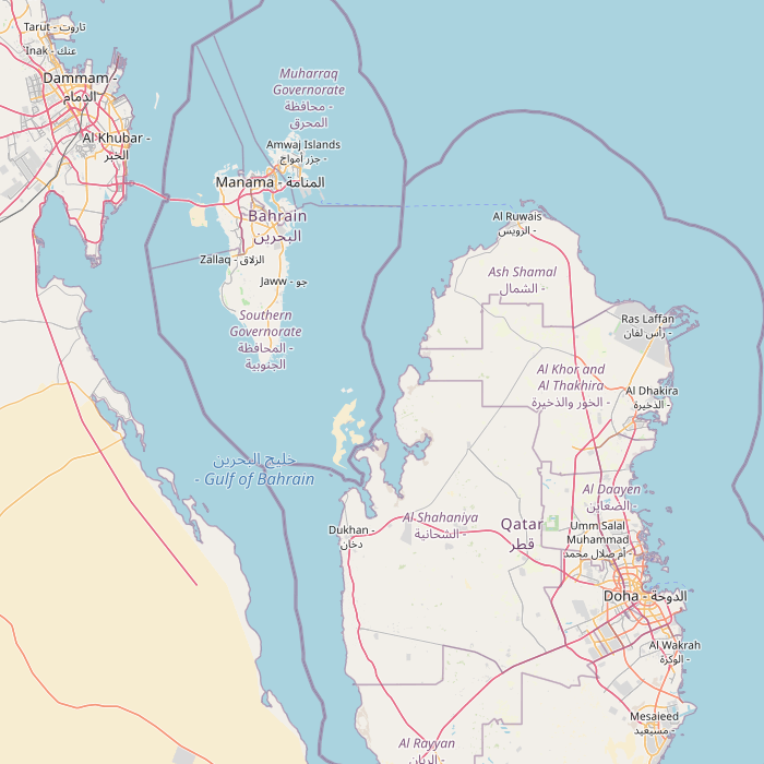 Mapa de las fuentes de los datos