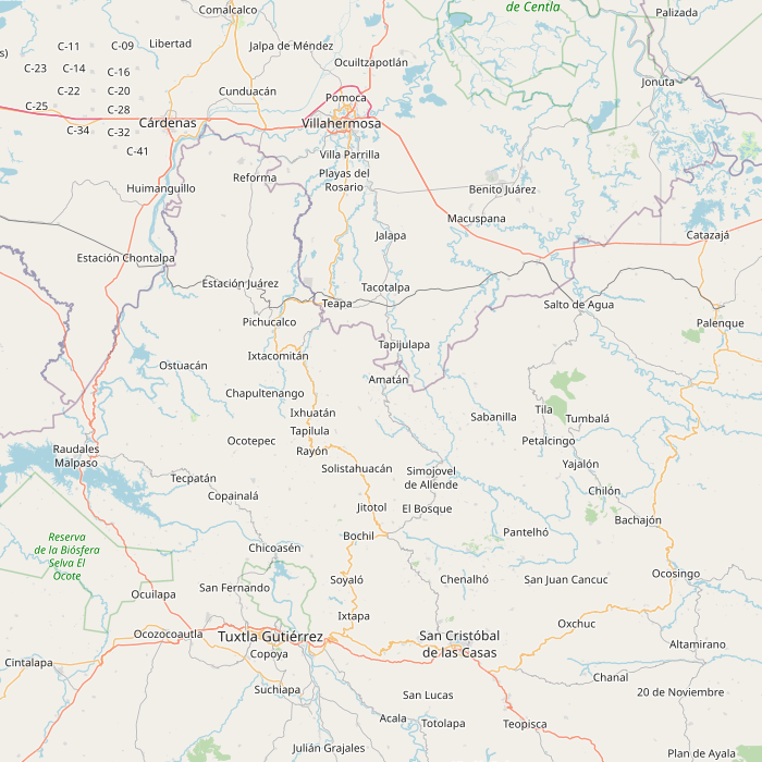 Карта источников