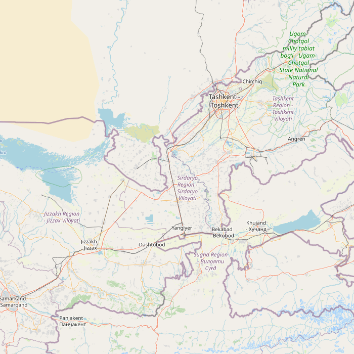 Carte des sources