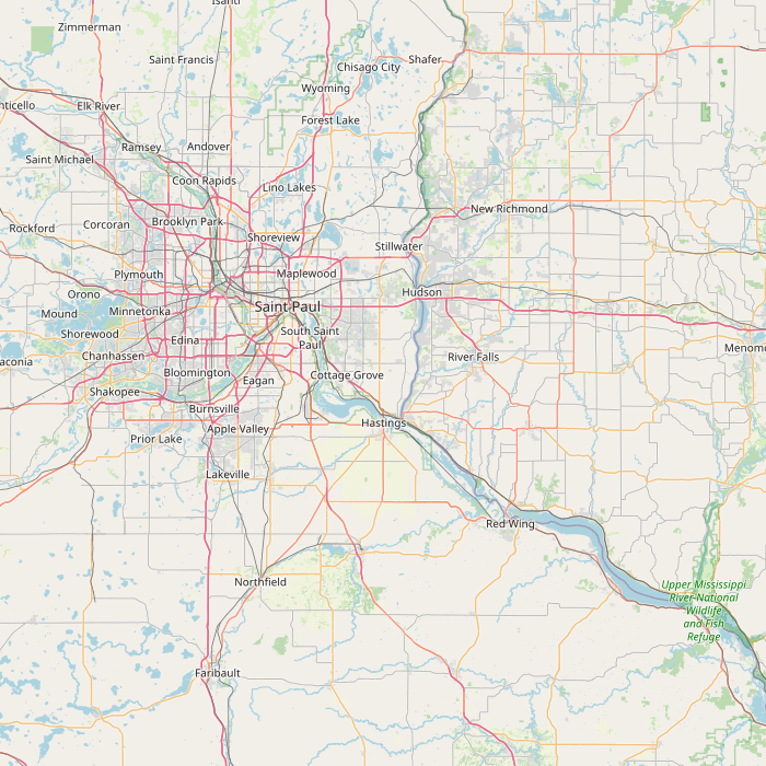 Mapa de las fuentes de los datos