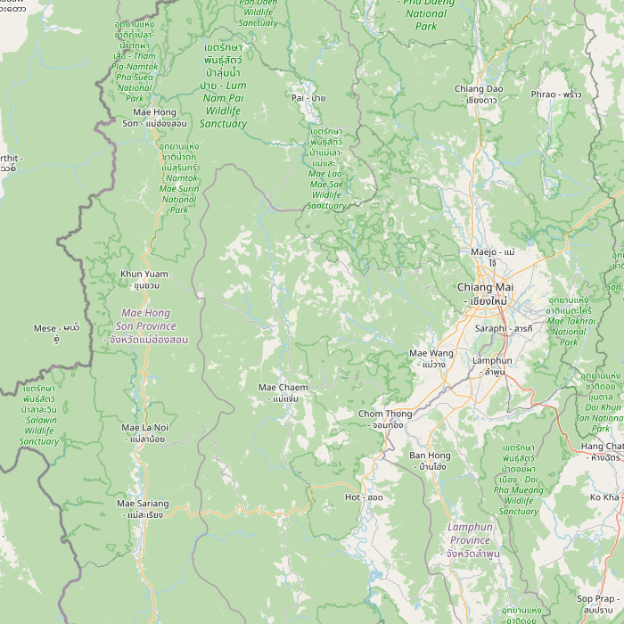 Carte des sources