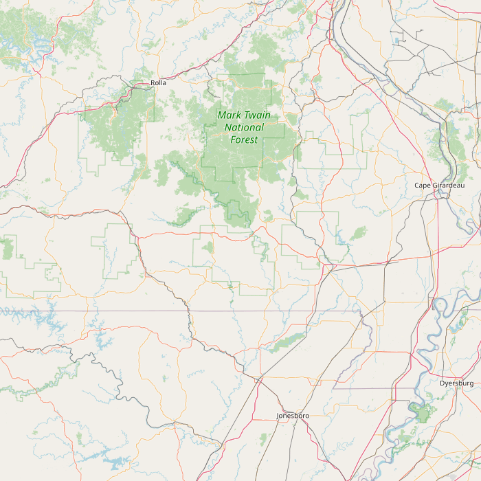 Mapa de las fuentes de los datos