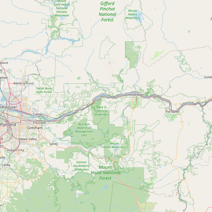 Mapa de las fuentes de los datos