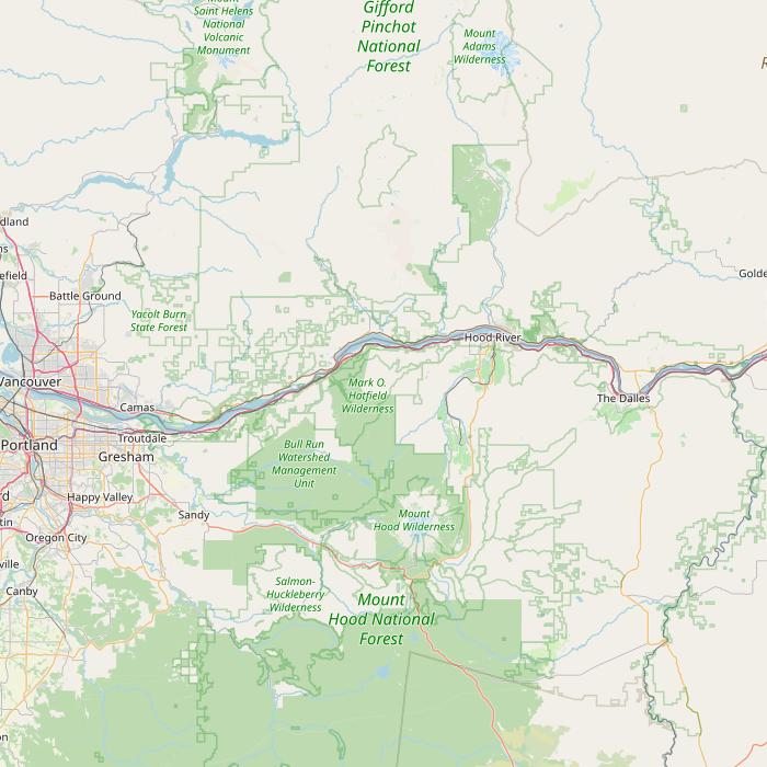 Mapa de las fuentes de los datos