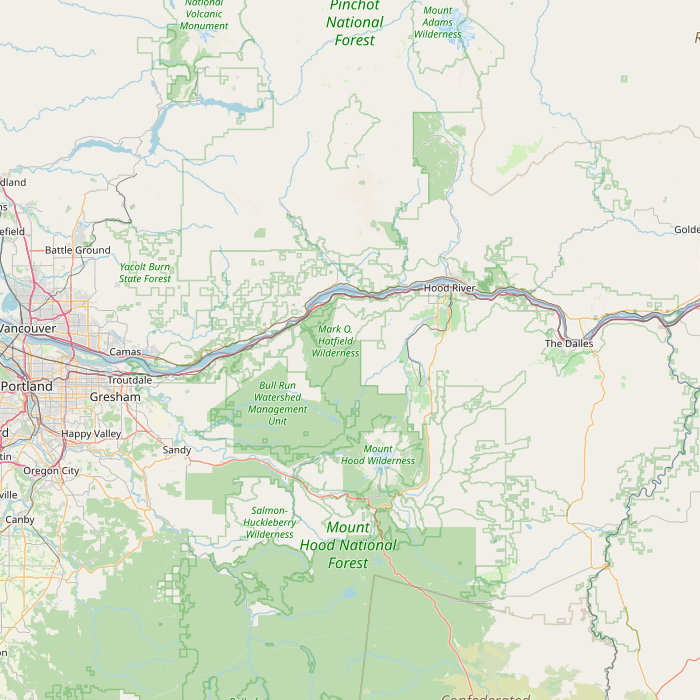 Mapa de las fuentes de los datos