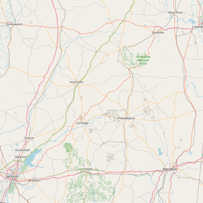 Carte des sources