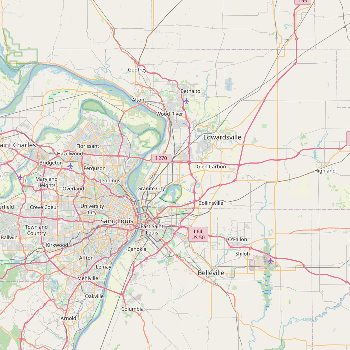 Mapa de las fuentes de los datos