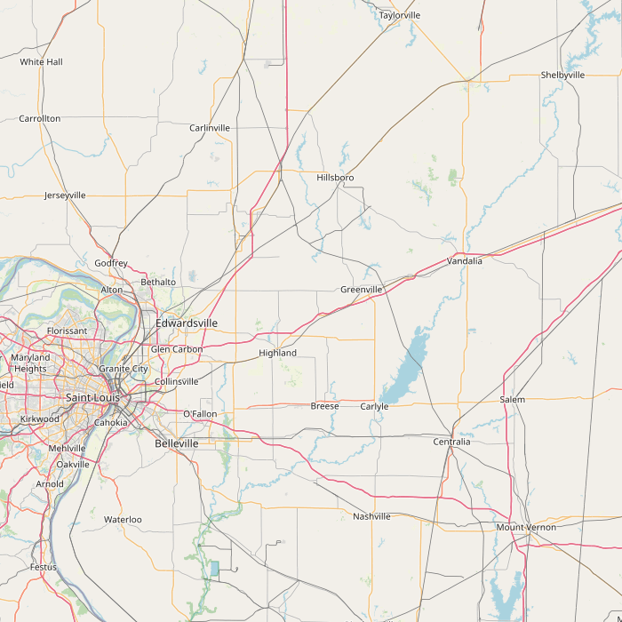 Mapa de las fuentes de los datos