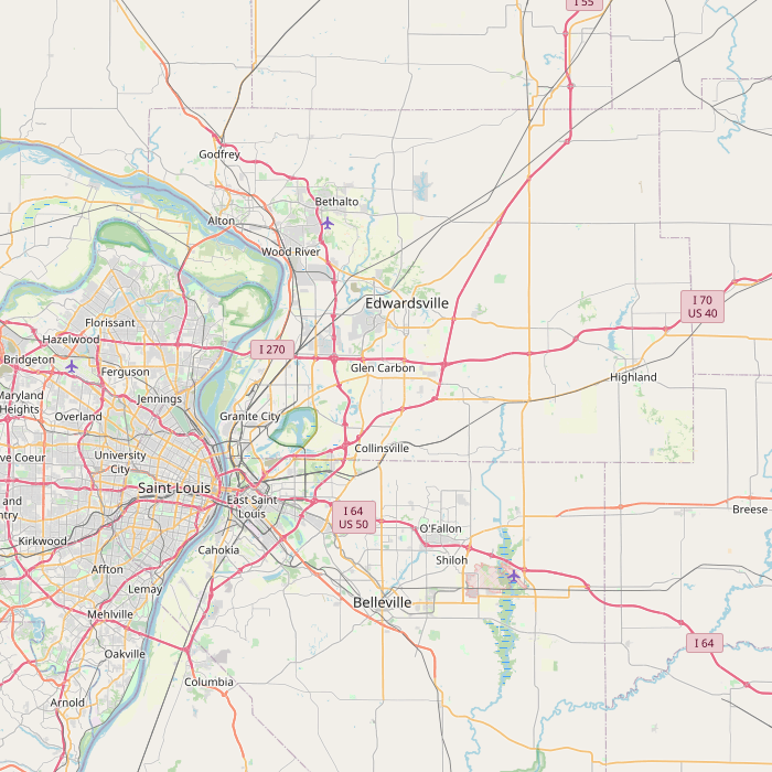 Mapa de las fuentes de los datos