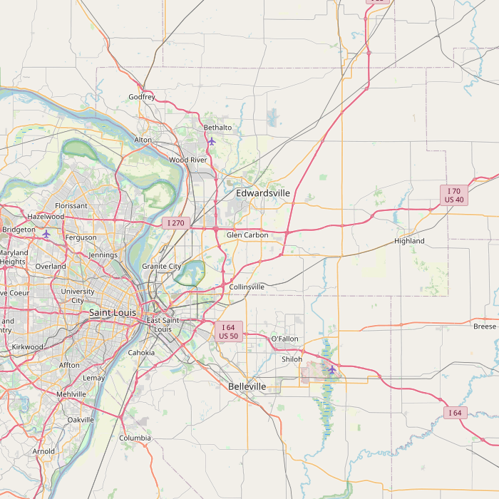 Mapa de las fuentes de los datos