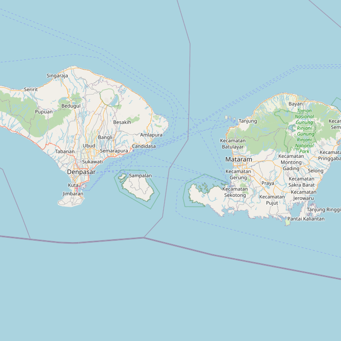 Mapa de las fuentes de los datos