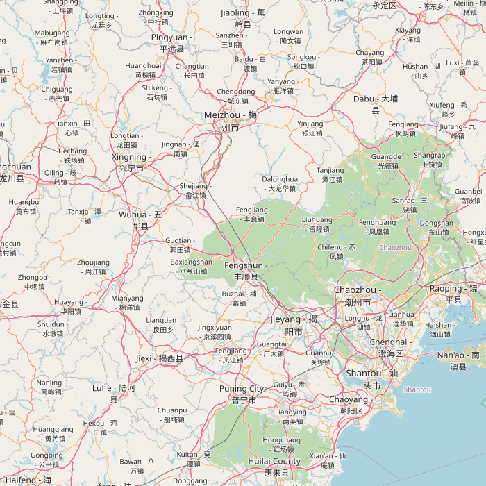 Mapa de las fuentes de los datos