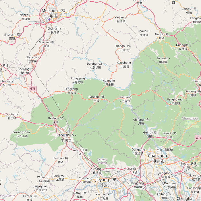 Mapa de las fuentes de los datos