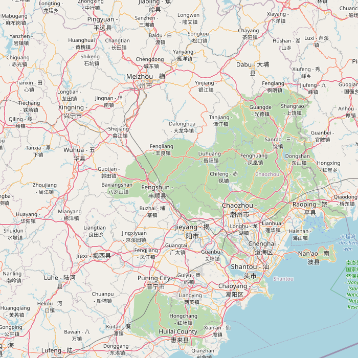 Mapa de las fuentes de los datos