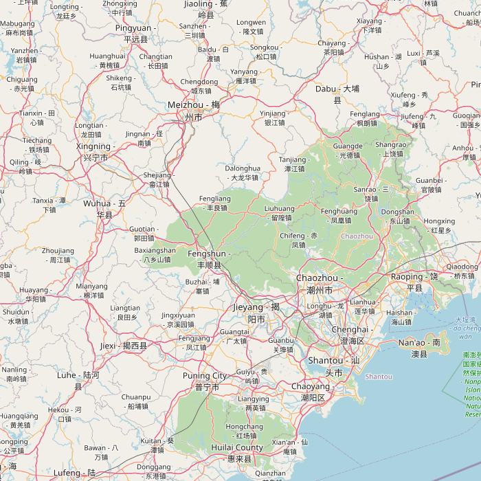 Mapa de las fuentes de los datos