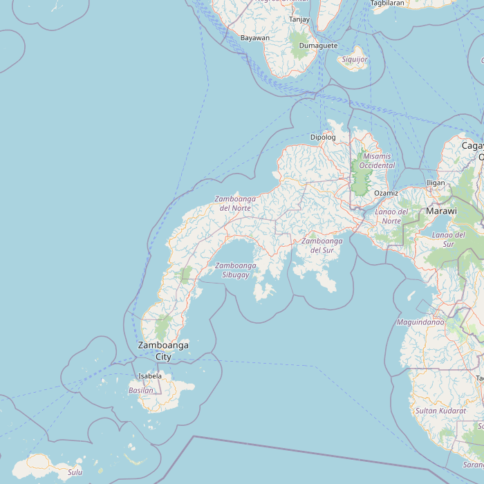 Mapa de las fuentes de los datos