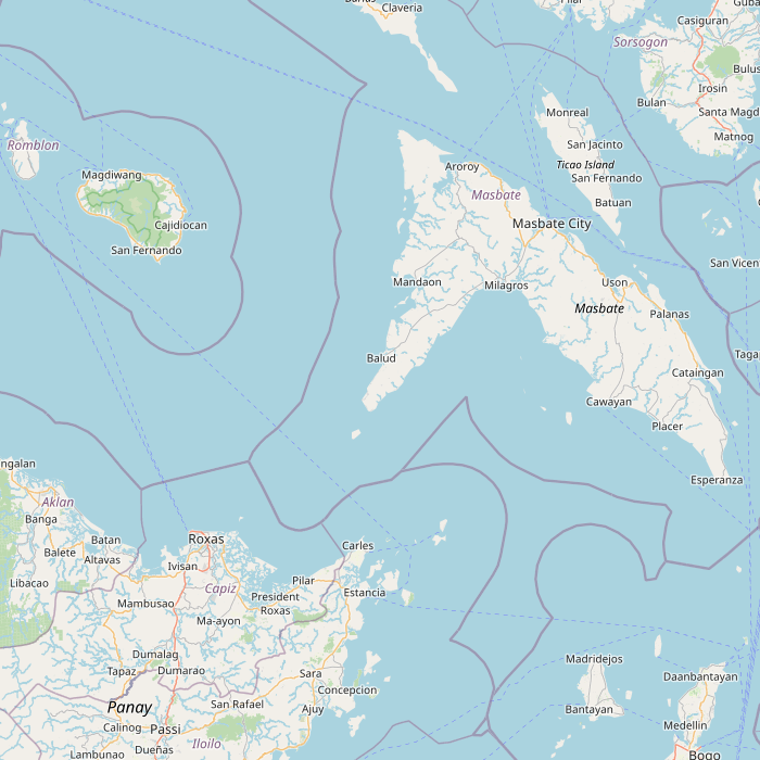 Carte des sources