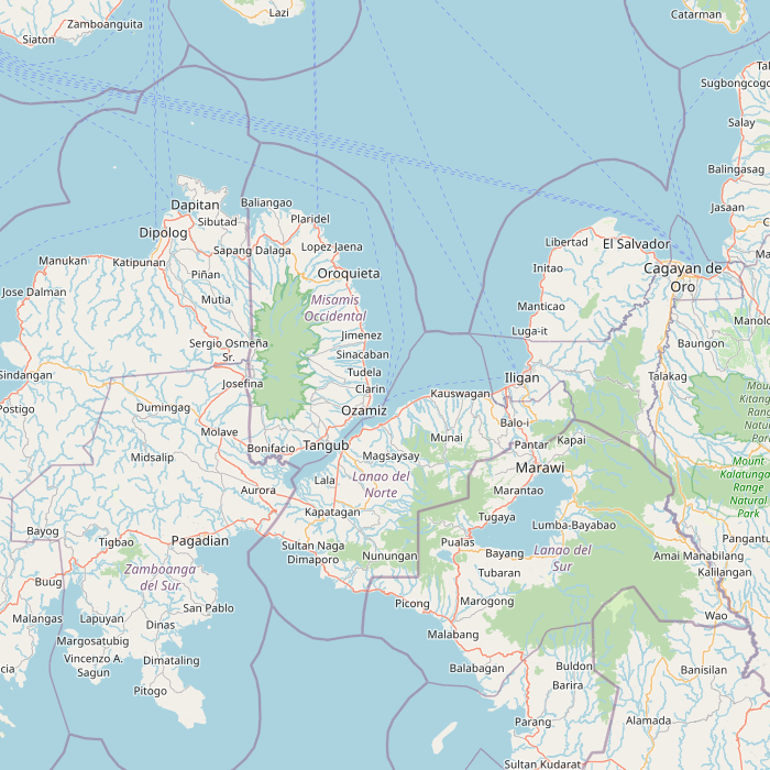 Carte des sources