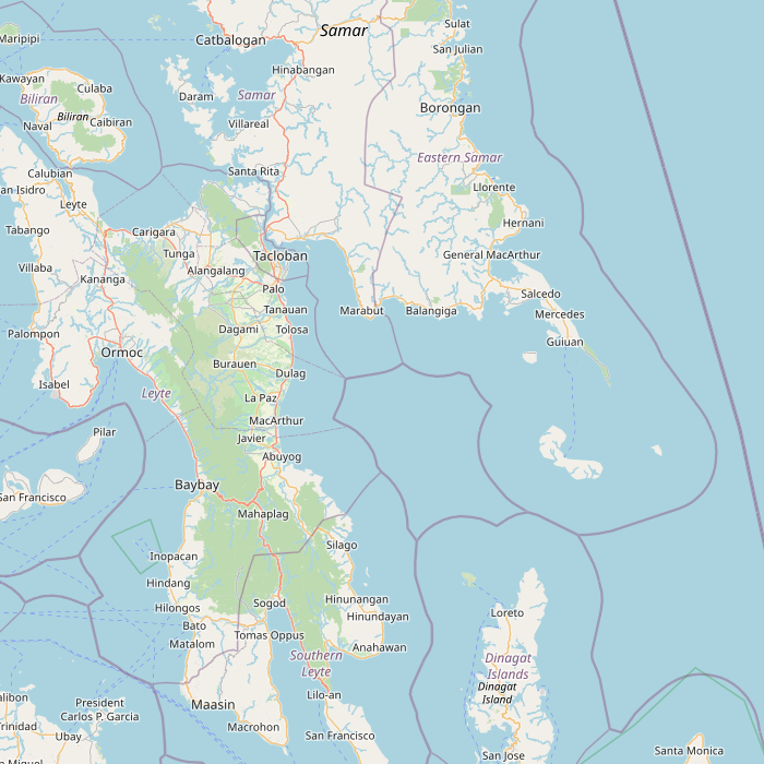 Mapa de las fuentes de los datos