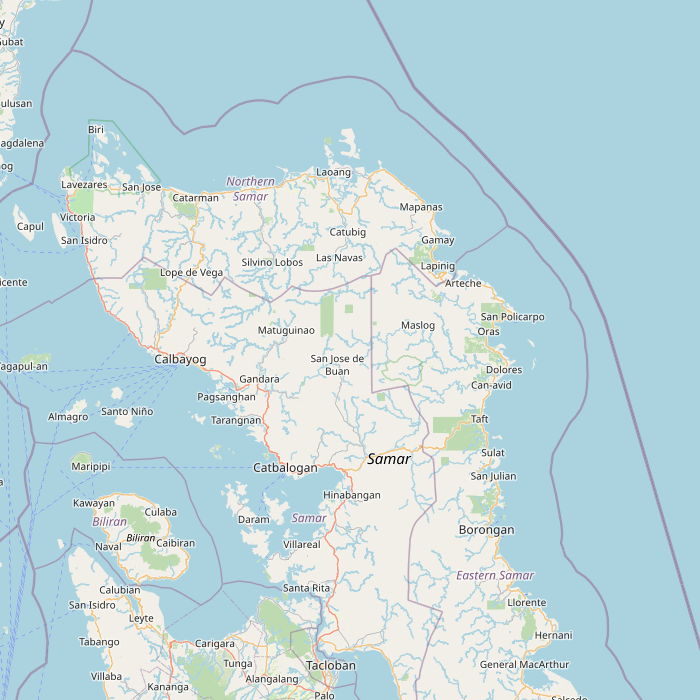 Mapa de las fuentes de los datos