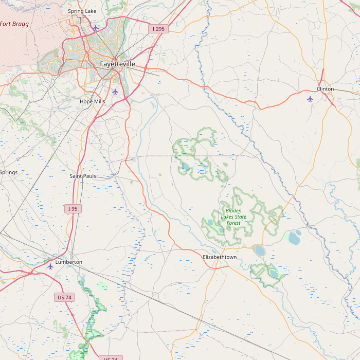 Mapa de las fuentes de los datos