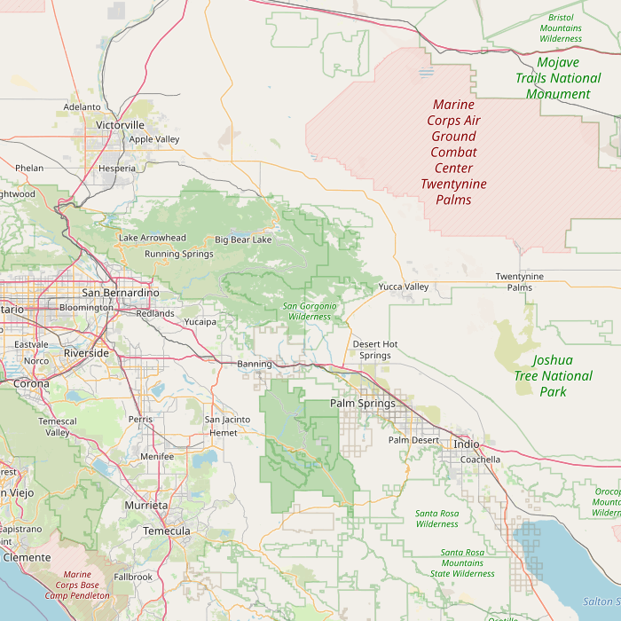 Mapa de las fuentes de los datos