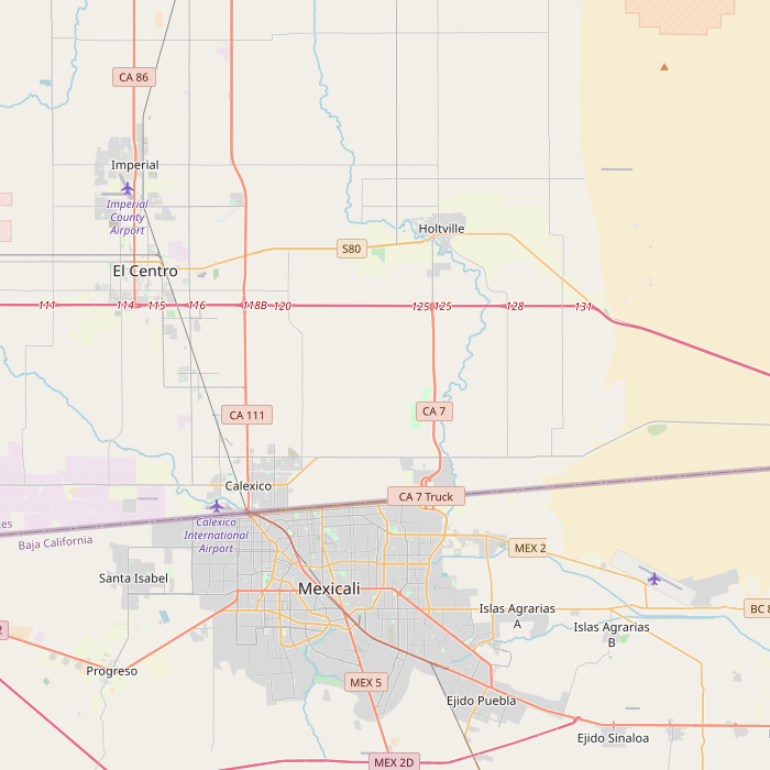 Mapa de las fuentes de los datos