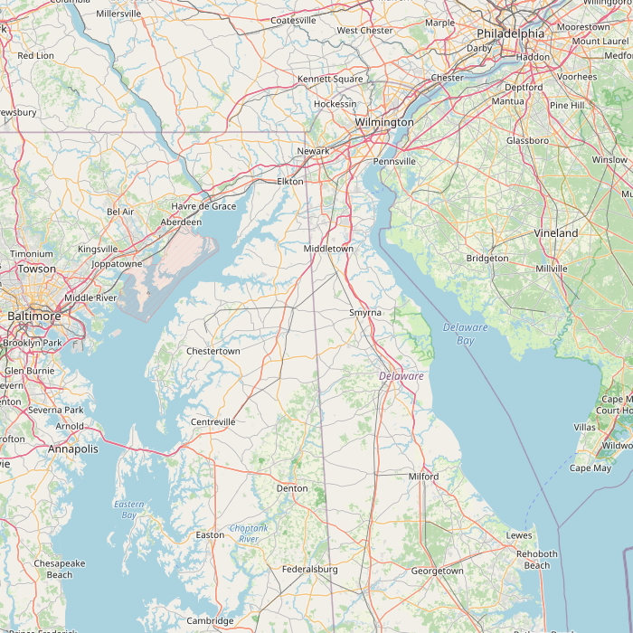 Mapa de las fuentes de los datos