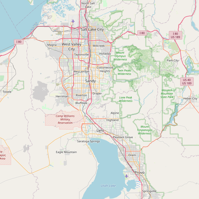 Mapa de las fuentes de los datos