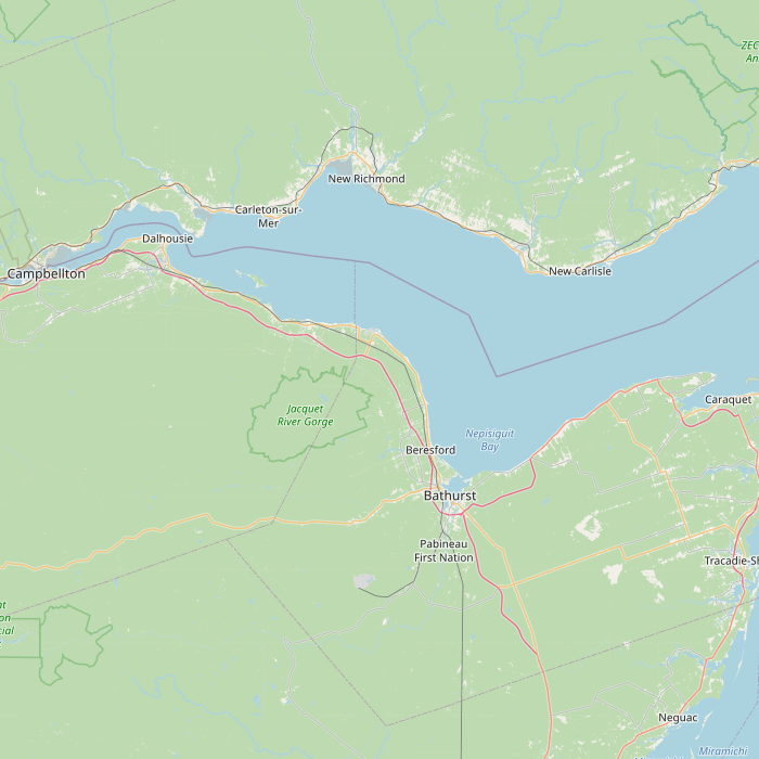 Mapa de las fuentes de los datos