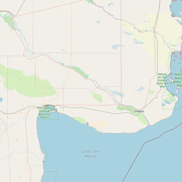 Mapa de las fuentes de los datos