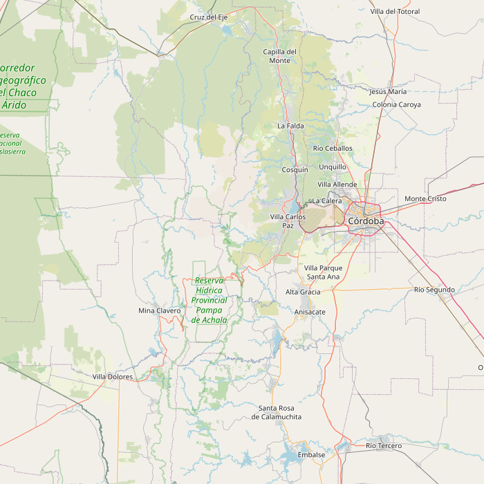 Mapa de las fuentes de los datos