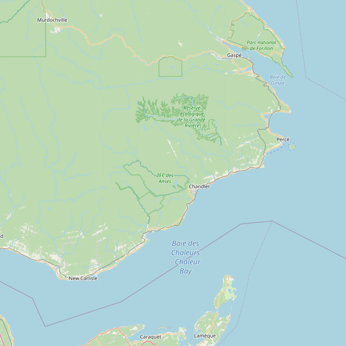 Mapa de las fuentes de los datos